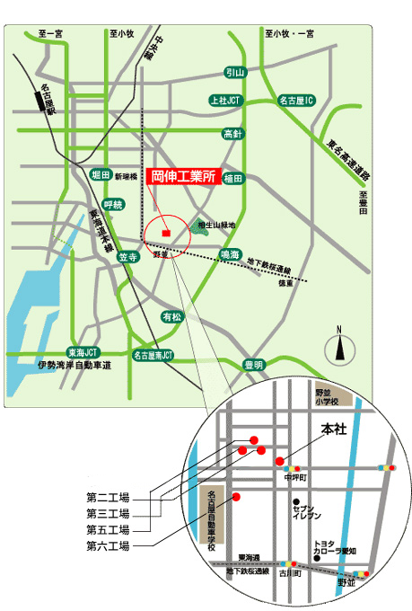 ���L�H�Ə��@�A�N�Z�X�n�}